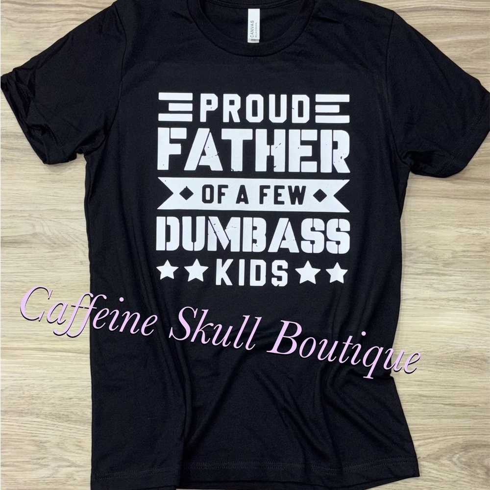 Large Black Shirt, dad shirt, funny dad shirt